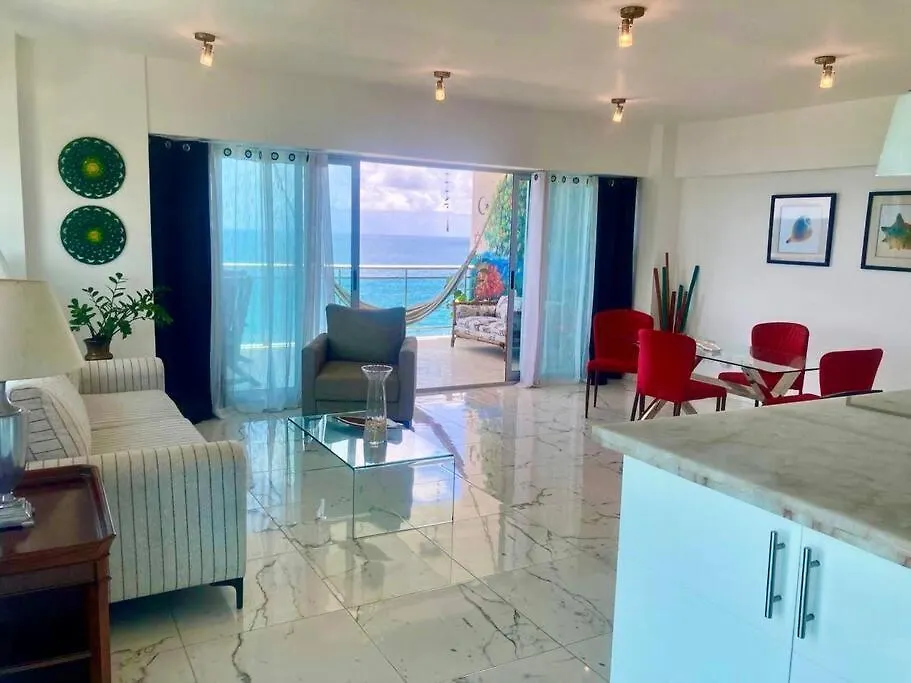 Lux Beachfront 2-Br Apartment Restaurant Santo Domingo