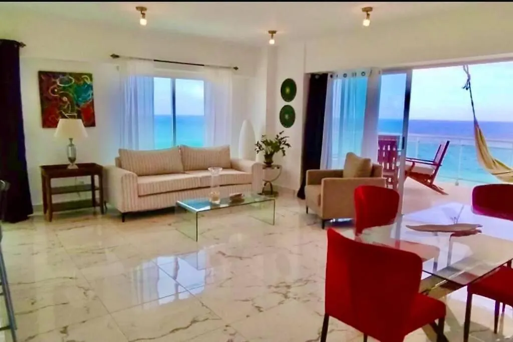 Lux Beachfront 2-Br Apartment Restaurant Santo Domingo 0*,  Dominik Cumhuriyeti